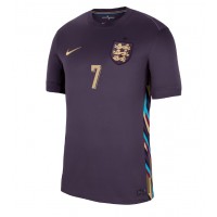 Camiseta Inglaterra Bukayo Saka #7 Visitante Equipación Eurocopa 2024 manga corta